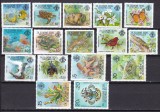 Seychelles Zil Eloigne Sesel 1980 fauna MI 1-16 MNH w74
