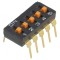 Comutator DIP-SWITCH 5 Secțiuni ON-OFF 24VDC