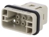 Conector HDC Inserturi Contact Tată Han Q 9 8 PE 16A