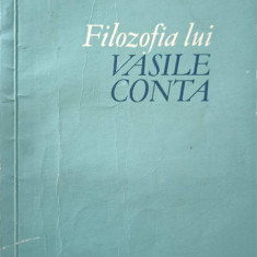 FILOZOFIA LUI VASILE CONTA-N. GOGONEATA