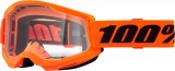 Ochelari cross/atv 100% Strata 2 Neon Org, lentila transparenta, culoare rama po... Cod Produs: MX_NEW 26013480PE