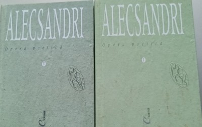 ALECSANDRI OPERA POETICA 2 VOLUME foto