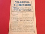 Program meci fotbal PETROLUL PLOIESTI - STEAUA MIZIL (28.08.1988)