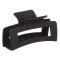 Clamă Păr Femei, Model Mat, Culoare Negru, Dimensiuni 8.5x4.3 cm, Plastic