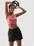 Șort de antrenament cu uscare rapidă pentru femei - negru, 4F Sportswear