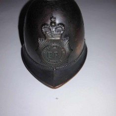 Clopot alama in forma de casca cascheta de politie Metropolitan Anglia