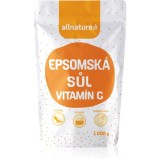 Allnature Epsom salt + vitam&iacute;n C saruri de baie 1000 g