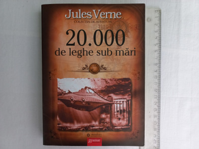 JULES VERNE - 20000 DE LEGHE SUB MARI, BUCURESTI, 2014, APROAPE NOUĂ foto