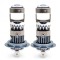 Set 2 becuri auto LED cu lupa, H7, 150W, 12V, 6500K, Canbus, fara eroare, +300%, BZRSH