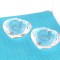 Suporturi cristal pentru lumanari set - Amour - design Lars Hellsten Orrefors