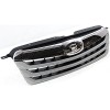 Grila radiator Subaru Outback (Br), 2009-2015, crom/gri, 91121AJ04B, 722805