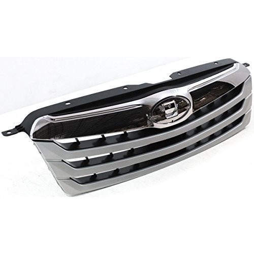 Grila radiator Subaru Outback (Br), 2009-2015, crom/gri, 91121AJ04B, 722805