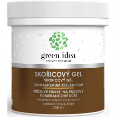 Green Idea Skořicový gel gel pentru masaj 250 ml