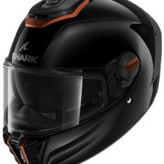 Casca Moto Shark Spartan RS Blank SP Negru / Cupru Marimea S HE8104E-KCK-S