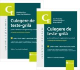 Culegere de teste-grilă pentru admiterea &icirc;n magistratură și avocatură - Paperback brosat - Hamangiu