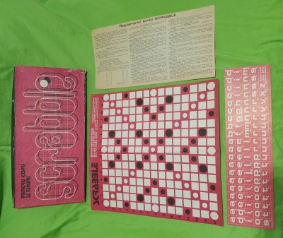 Jucarie de colectie Joc Romanesc SCRABBLE pentru Copii si Tineri - Coop Gutinul foto