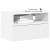 VidaXL Noptiere de perete, 2 buc., alb, 45x26x28,5 cm 858597