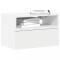 vidaXL Noptiere de perete, 2 buc., alb, 45x26x28,5 cm 858597