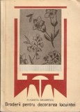 Broderii Decorativa Locuinta Elisabeta Grigorescu, Tehnica 1970, 110 Pagini