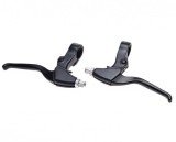 Manete Frana V-Brake Aluminiu, 3 Degete, Negre - Bicicleta MTB, Curse, Fixie