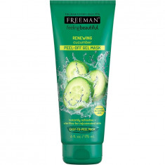 Masca exfolianta pentru ten obosit FREEMAN Renewing Cucumber Peel-Off Gel Mask, 175 ml foto