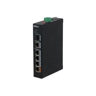 DAHUA SWITCH 4 PORT POE UNMANAGED PFS3106-4ET-60-V2 Switch unmanaged PoE cu 4 foto