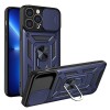 Husa iPhone 13 Pro protectie camera Techsuit CamShield Series, albastru