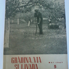 Gradina, via si livada. Revista lde stiinta si practica hortiviticola nr.5/1957