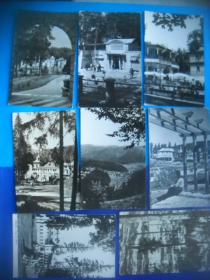 HOPCT LOT NR 202 BORSEC - JUD HARGHITA -8 CARTI POSTALE-RPR-CIRCULATE foto