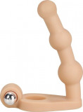 Stimulator Anal The Ultra Soft Bead, TPE, Natural, 14 cm