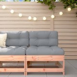 vidaXL Canapea de mijloc pentru grădină, lemn masiv douglas 825483