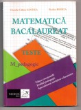 matematica bacalaureat teste m pedagogic de claudia calina sandea si rodica resiga filiera vocationala profilul pegagogic