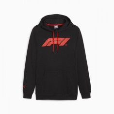 Formula 1 hanorac de bărbați cu glugă Logo black 2024 - XXL