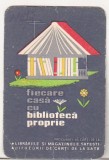 bnk cld Calendar de buzunar 1967 - Fiecare casa cu biblioteca proprie