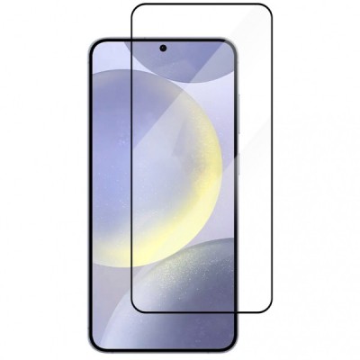 Folie de protectie Ecran Vmax pentru Samsung Galaxy S24+ S926, Sticla Securizata, Full Glue, 9D, Neagra foto