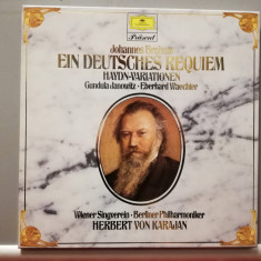 Brahms – Requiem /Haydn – Variations – 2LP Box (1974/Deutsche/RFG) - Vinil/NM+