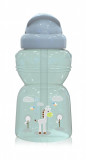 Cana sport Animals cu pai moale si flexibil 6 luni+ 325 ml Mint Green, Lorelli