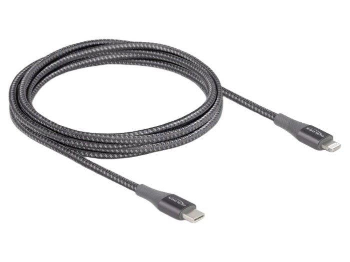 Cablu USB 2.0 Lightning-USB C, 2m