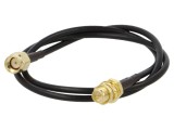 Cablu RP-SMA 50&Omega; 0,5m Negru