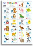 Plansa - Alfabetul animalelor in limba engleza |, Didactica Publishing House