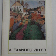 (seria "Artisti romani") - ALEXANDRU ZIFFER (pictor) - Bucuresti Meridiane, 1968