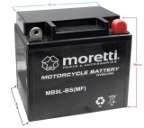Baterie moto/atv Gel MB9L-BS (12v 9ah) Cod Produs: MX_NEW AKUMOR061