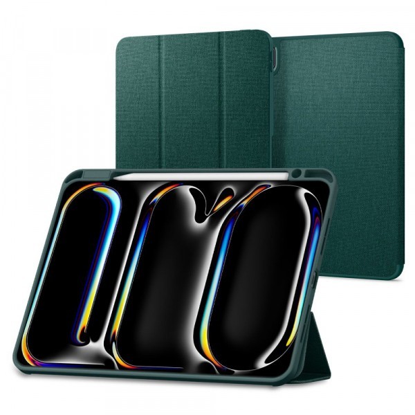 Husa pentru Apple iPad Pro 11 (2024), Spigen, Urban Fit, Verde