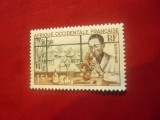 Serie Africa Occidentala Franceza 1953 - Laborator Medicina , 1 valoare, Nestampilat