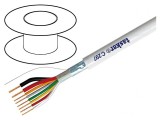 Cablu Ecranat PVC 2x0,5mm2 + 6x0,22mm2 FirestoP&reg;