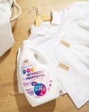Detergent Profesional Rufe Albe/Colorate 3L, Cashmere Aroma, Bicarbonat, Inalbitor Optic, Enzime, Fara Parfum, Testat Dermatologic