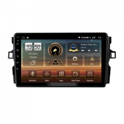 Navigatie dedicata cu Android Toyota Auris 2006 - 2012, 4GB RAM, Radio GPS Dual foto