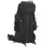 Rucsac Drumetie 100L vidaXL Negru Oxford Impermeabil Rucsac Munte Camping Alpinism