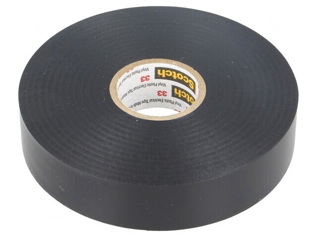 Bandă Electroizolantă Neagră 19mm x 33m
