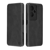 Husa tip carte pentru oppo a79 5g, techsuit, inchidere magnetica, black